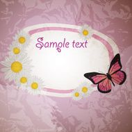 cute frame design vector illustration