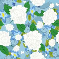 floral seamless pattern N289