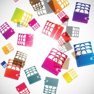 abstract background purse N35