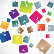abstract background purse N36