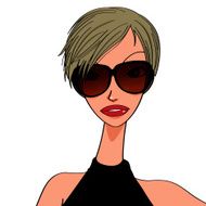 Girl in Sunglasses N2