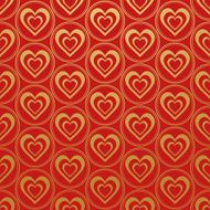 red wallpaper in old style N41