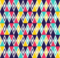 Abstract ethnic seamless background Vector illustration N3