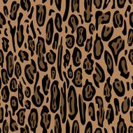 Leopard animal seamless skin