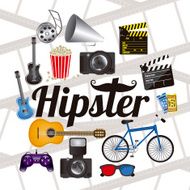 Hipster illustration N2