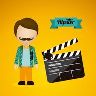 Hipster illustration N10