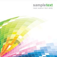 Abstract mosaic background - Illustration