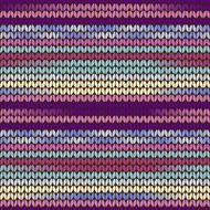 Knitted seamless pattern purple