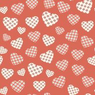 Seamless pattern with hearts N54