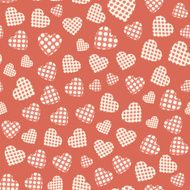 Seamless pattern with hearts N55