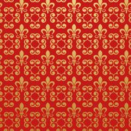 red wallpaper in old style N44