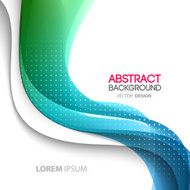 Abstract curved lines background Template brochure design N24