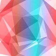 Vector background abstract polygon triangle N88