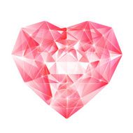 Diamond heart for your design N7
