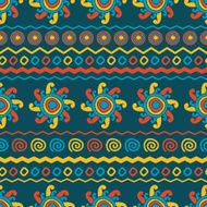 Abstract vector ethnic seamless pattern Wallpaper web page background N3