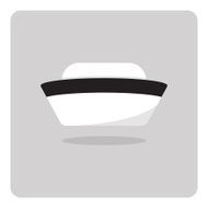 Vector of nurse hat icon