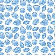 Blue topaz seamless texture vector