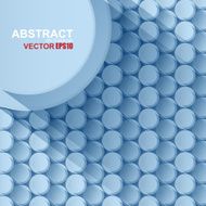 Abstract circle background with drop shadows N2