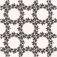 Seamless pattern with textured leaves