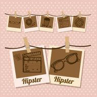 Hipster illustration N18