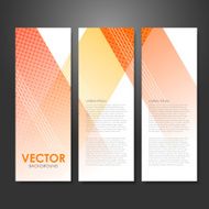 modern design advertising banner template