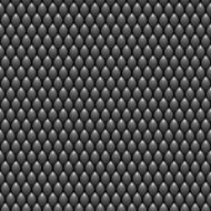 Black Scales Seamless Pattern Texture Stock Vector Illustration