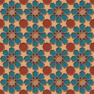 Traditional Ornamental Seamless Islamic Pattern N7
