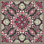 silk neck scarf or kerchief square pattern design N103