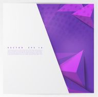 Vector background abstract polygon triangle N92