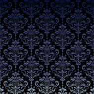 Luxury seamless golden floral wallpaper N5