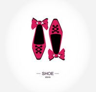 Logo shoe store shop boutique label