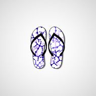 Abstract illustration on flip flops N155