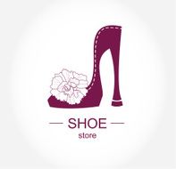 Logo shoe store shop fashion collection boutique label