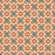 Traditional Ornamental Seamless Islamic Pattern N9