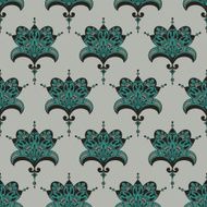 Vector seamless floral pattern N248