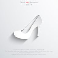 Vector woman boots web icon N16