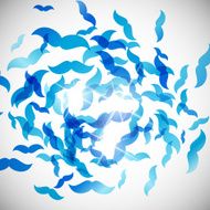 abstract background mustache N18