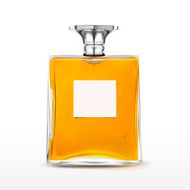elegant perfume bottle with label N17