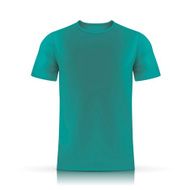 Turquoise T-shirt template