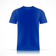 blue T-shirt template N2