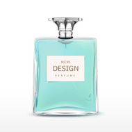 elegant perfume bottle with label N20