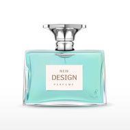elegant perfume bottle with label N21