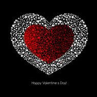 Valentines Card With Heart N5