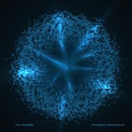 Abstract background Circle Futuristic vector fractal backdrop