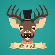 Animal hipster portrait N3