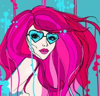 Girl in glasses N4