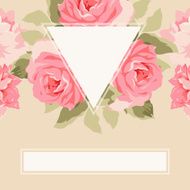 Postcard with luxury bouquet of peonies N3