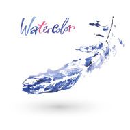 beautiful delicate feather painted in watercolor N13