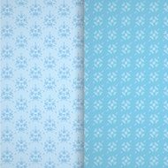 Seamless texture set blue element