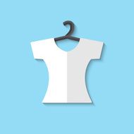 Vector clothes for women web icon N4